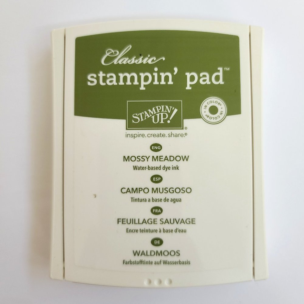 🎀SOLD🎀 Stampin UP! Classic Stampin' Pad - Mossy Meadow